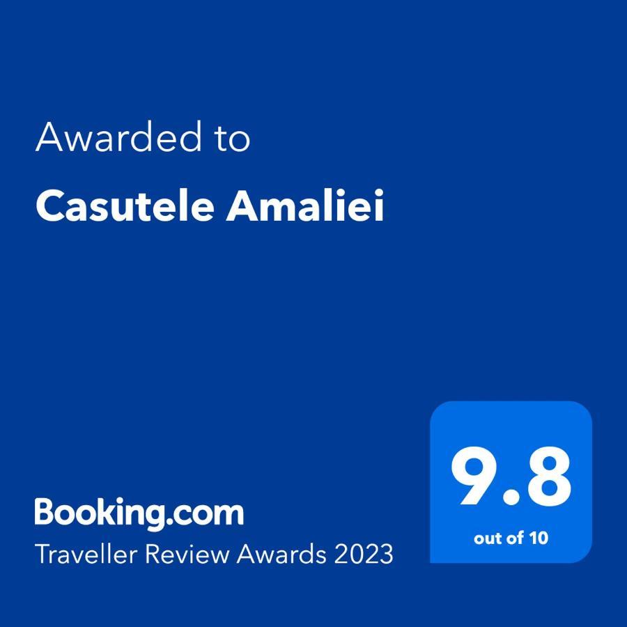 Casutele Amaliei Hotel Corbu  Buitenkant foto